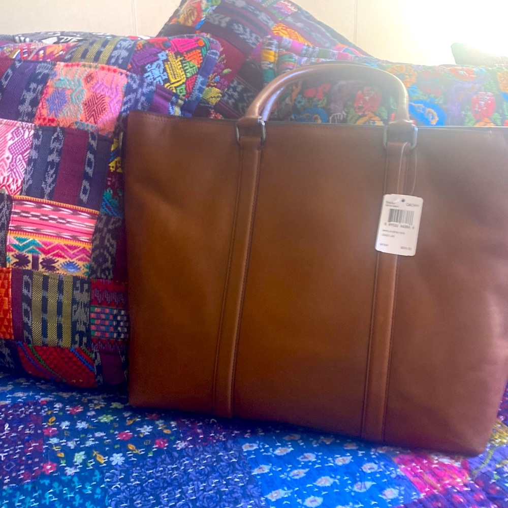 Brand New With Tags Coach Leather Metro Tote
